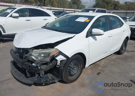 2015 Toyota Corolla Le из США, поврежденный, VIN 2T1BURHE6FC315286